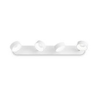 LED-DECKENLEUCHTE Oby 55/13,5/8 cm   - Weiß, Basics, Kunststoff/Metall (55/13,5/8cm) - Ideal Lux