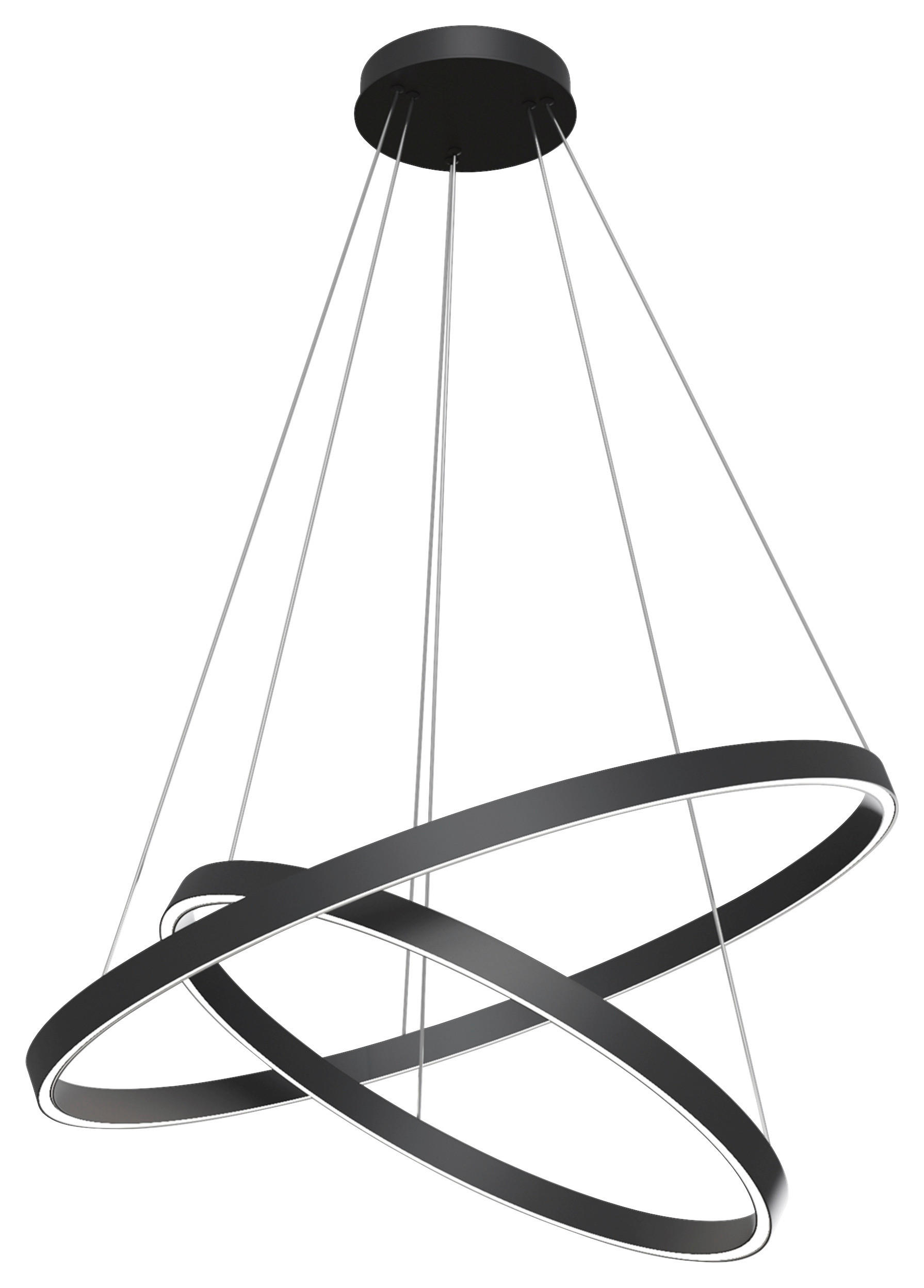 PENDELLAMPA 80/100/80 cm - svart, Basics, metall (80/100/80cm) - MAYTONI