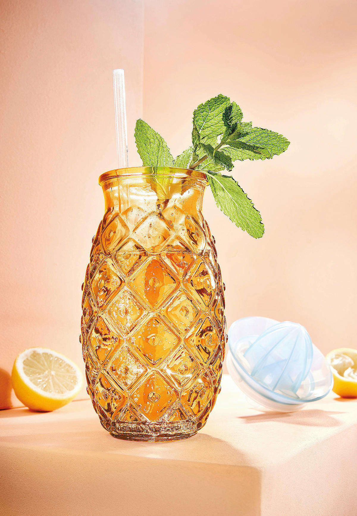 TRINKGLAS 0,74 ml  - Orange, Basics, Glas (11/23cm) - FYNCH-HATTON