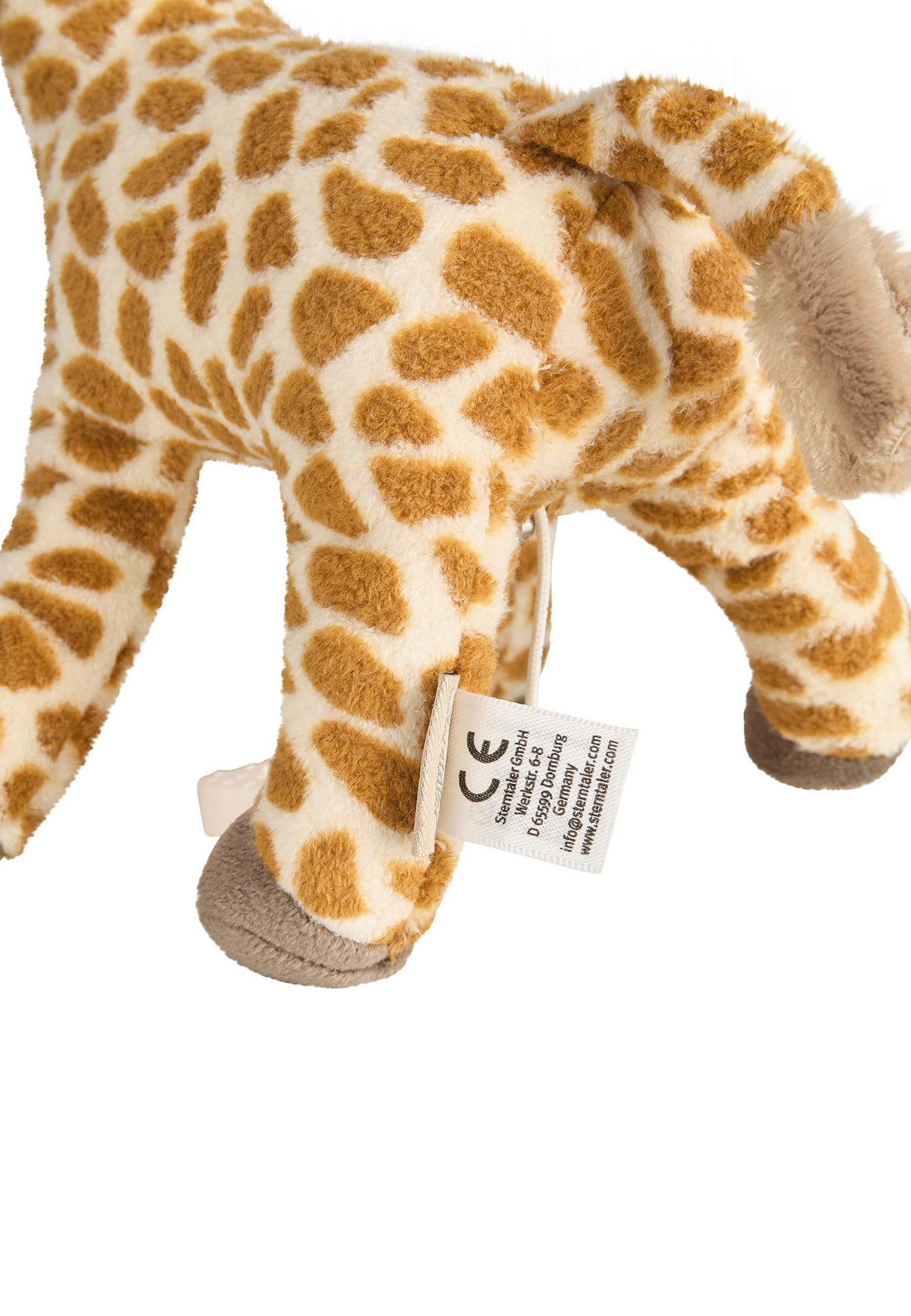 SPIELUHR Giraffe Kaya 27/23/7 cm  - Dunkelgelb, Basics, Textil (27/23/7cm) - Sterntaler