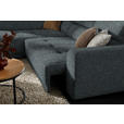 ECKSOFA in Chenille Grau  205/284 cm  - Schwarz/Grau, Design, Kunststoff/Textil (205/284cm) - Xora