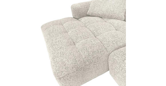 ECKSOFA Creme, Beige Zierkissen, Rückenkissen, Rücken echt  - Beige/Creme, KONVENTIONELL, Kunststoff/Textil (170/276cm) - Carryhome