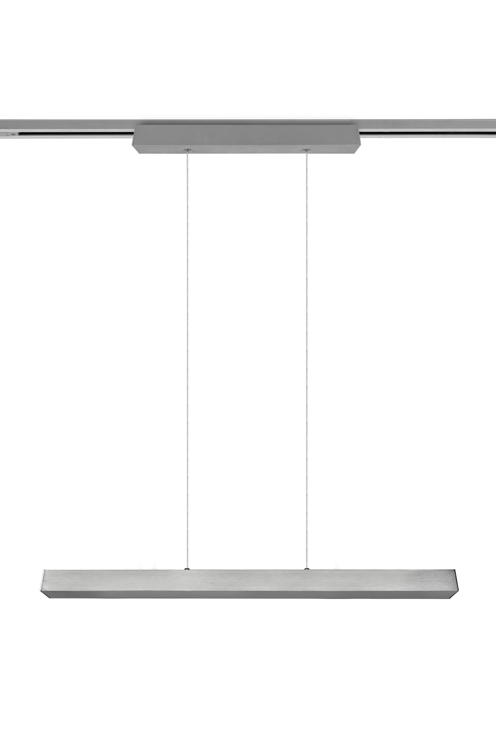 HÄNGLAMPA FÖR SKENA DUOLINE   - nickelfärgad, Design, metall (90/180/5cm) - Trio Leuchten