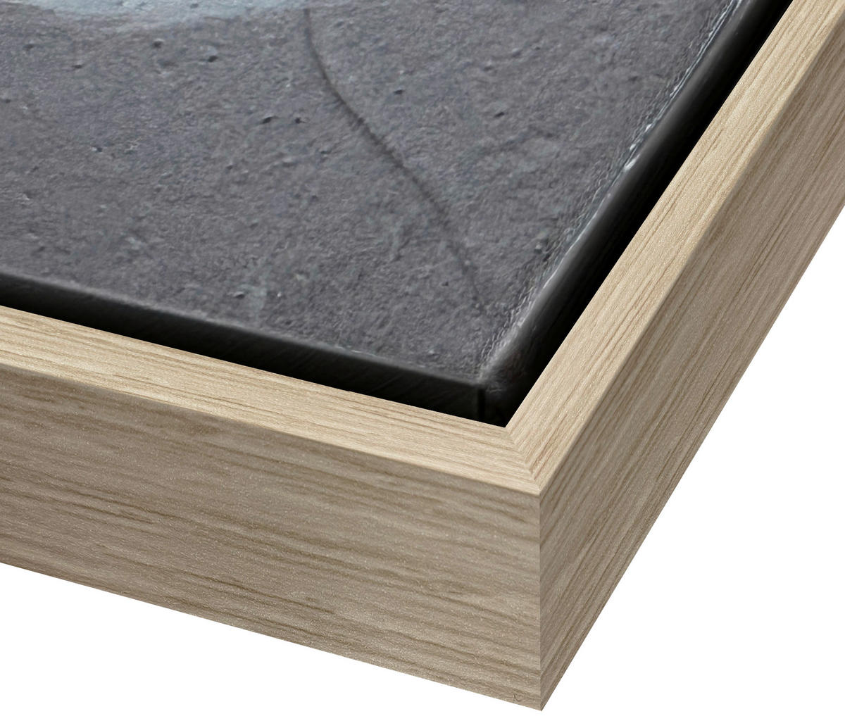 LEINWANDBILD Abstraktes Schwarz  - Schwarz, Design, Holzwerkstoff (78/100cm) - Reinders!