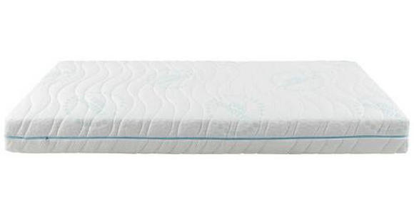 TASCHENFEDERKERNMATRATZE 100/200 cm Höhe ca. 23 cm  - Weiß, Basics, Textil (100/200cm) - Sleeptex