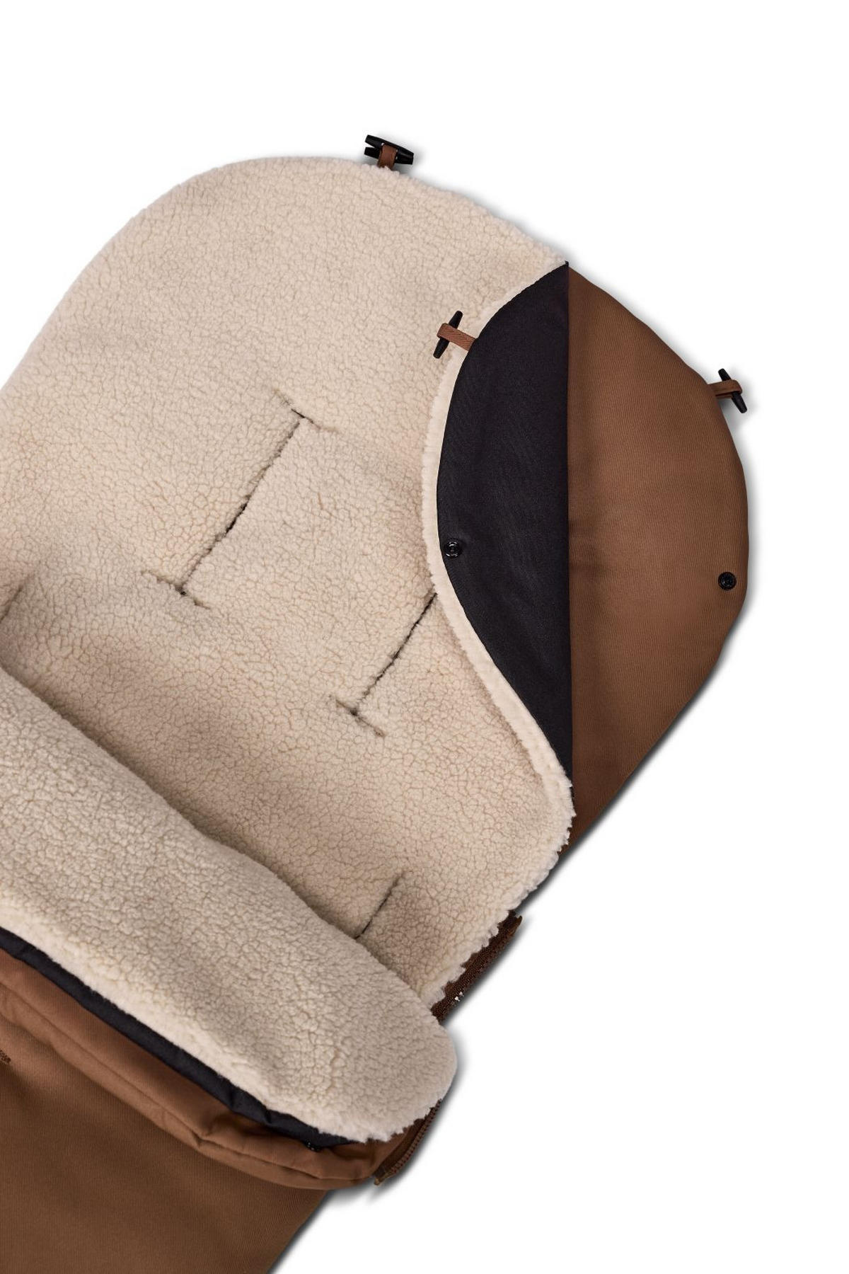 BUGGY-FUßSACK K26  - Hellgrau, Basics, Textil (40/8/96cm) - Moon