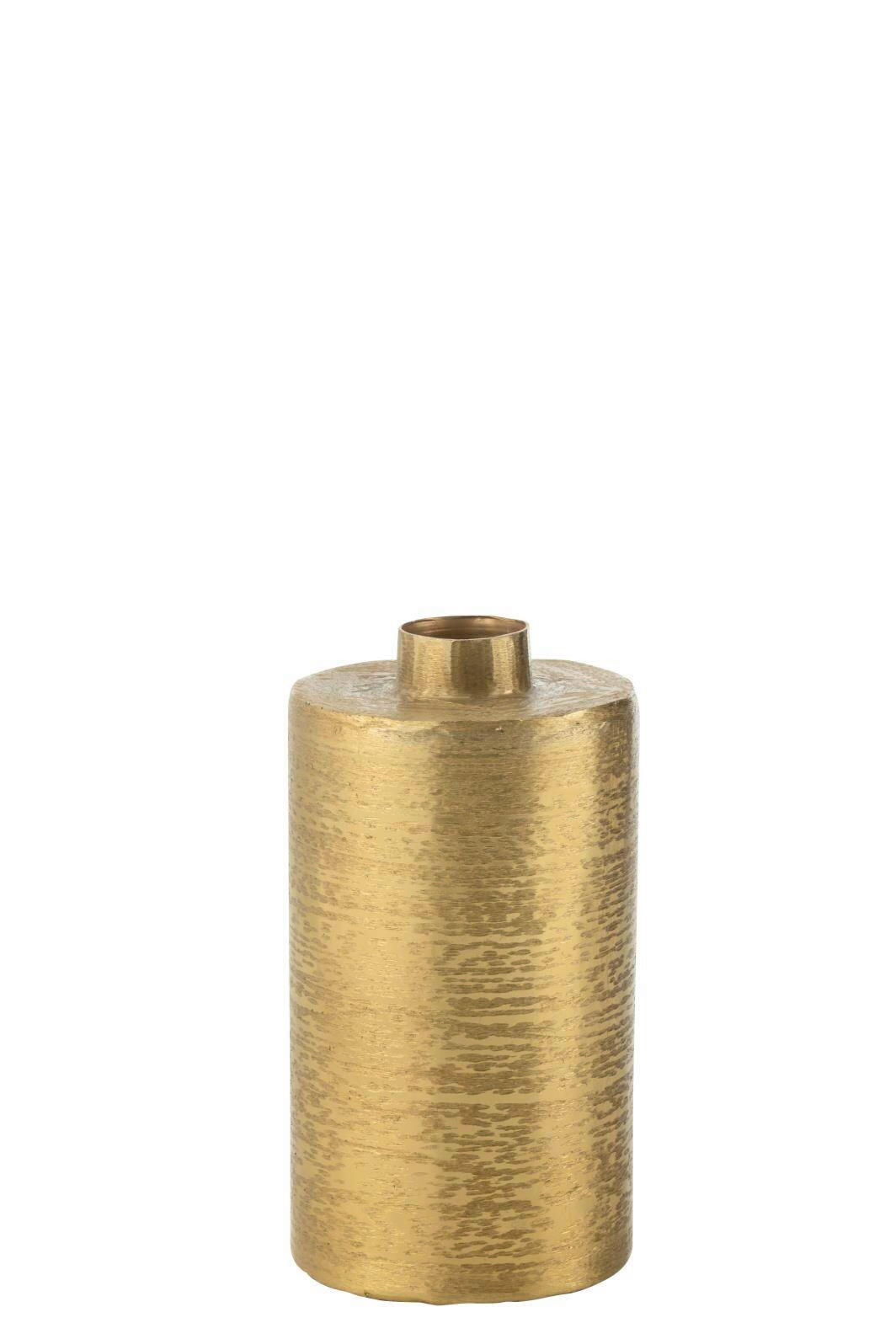 DEKOVASE  - Goldfarben, Basics, Metall (20/20/38,5cm) - Ambia Home