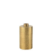 DEKOVASE  - Goldfarben, Basics, Metall (20/20/38,5cm) - Ambia Home