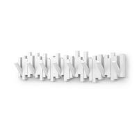 KUKA ZA ODEĆU  bela  plastika  - bela, Osnovno, plastika (72/3/18cm) - Umbra