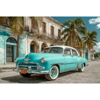 LEINWANDBILD Städte, Fahrzeuge 80/120 cm  - Multicolor, Basics, Holz/Papier (80/120cm) - Euroart