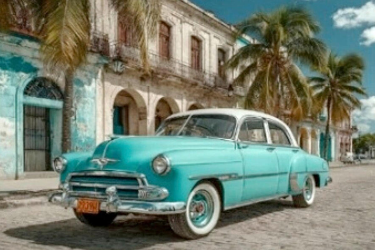 LEINWANDBILD Städte, Fahrzeuge 80/120 cm  - Multicolor, Basics, Holz/Papier (80/120cm) - Euroart