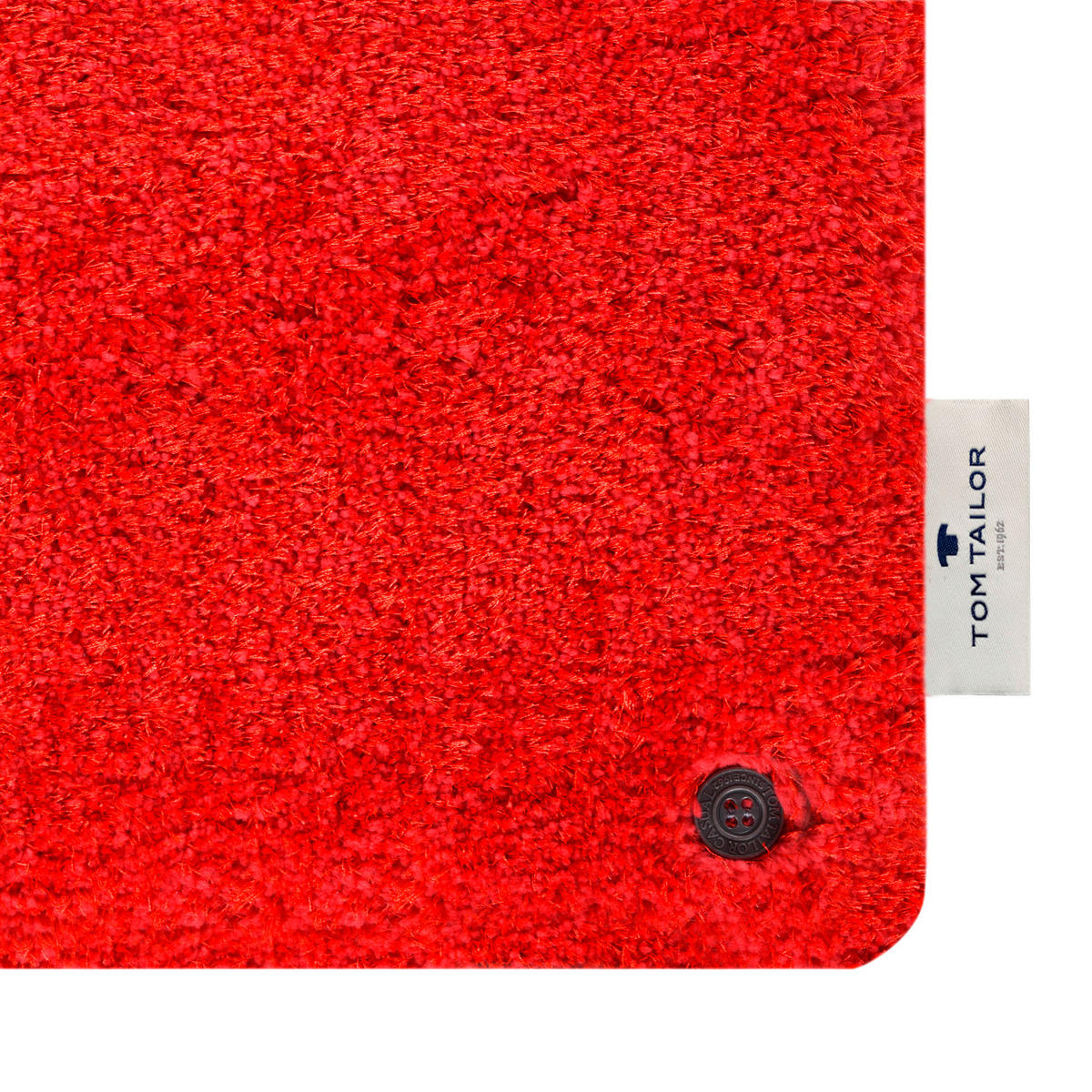 HOCHFLORTEPPICH 50/80 cm Rot  - Rot, Basics, Textil (50/80cm) - Tom Tailor