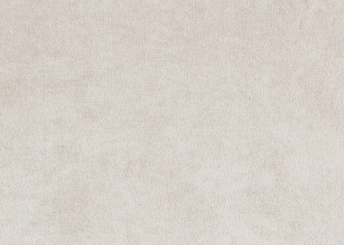SCHLAFSOFA in Velours Creme  - Creme/Schwarz, Design, Kunststoff/Textil (250/92/105cm) - Carryhome