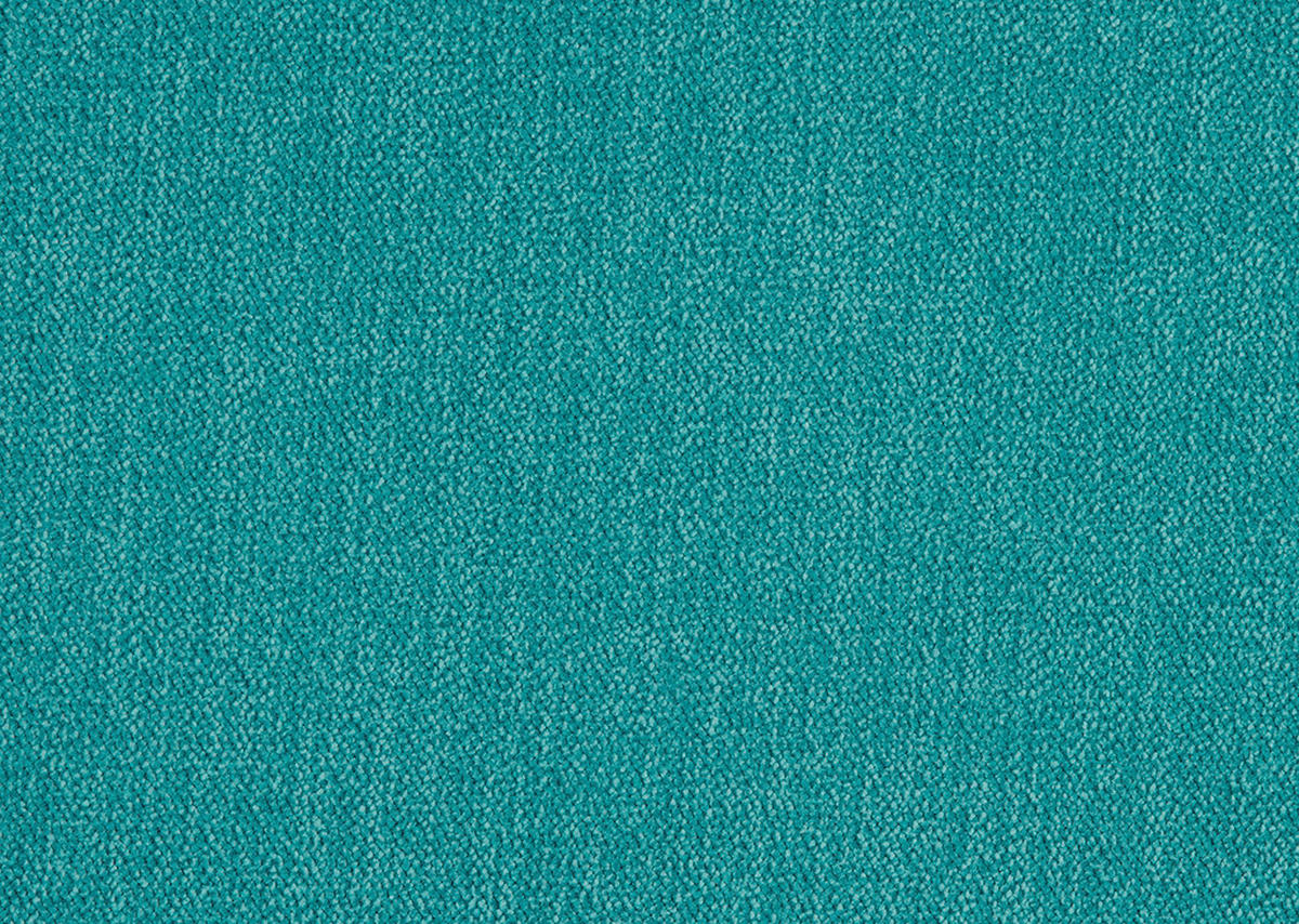 ECKSOFA in Flachgewebe Türkis, Schwarz  - Türkis/Schwarz, Design, Kunststoff/Textil (175/271cm) - MID.YOU