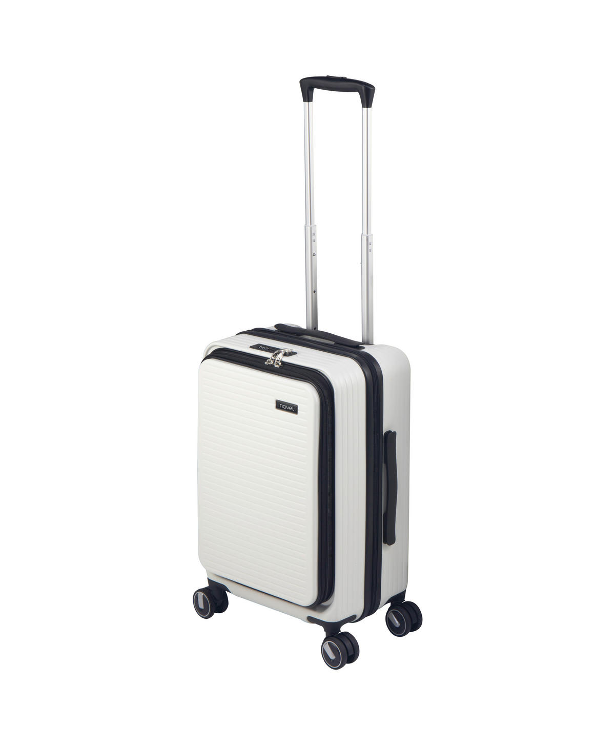 SADA CESTOVNÝCH KUFROV  - biela, Basics, kov/textil - Novel