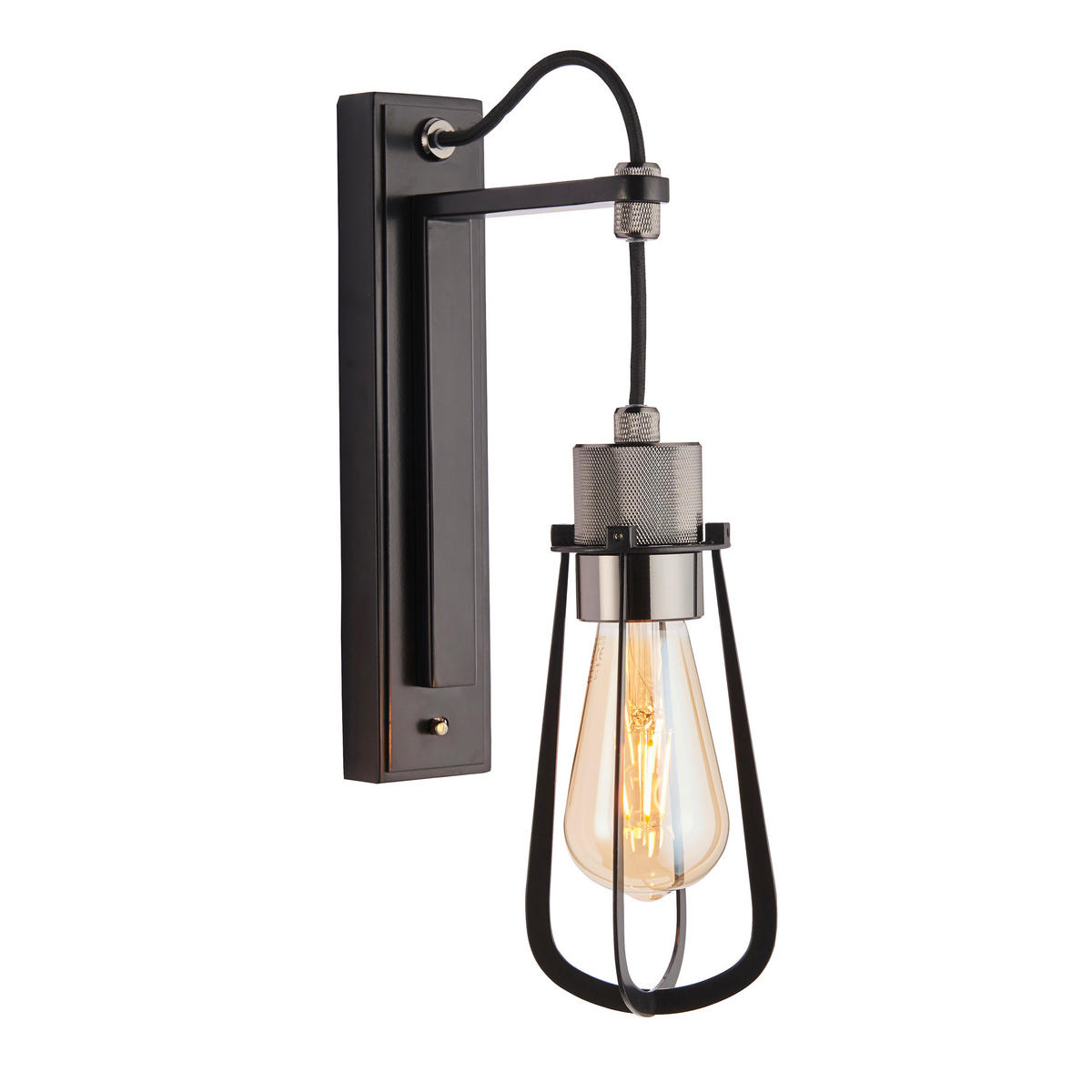 WANDLEUCHTE 10/20/38,6 cm   - Bronzefarben, KONVENTIONELL, Metall (10/20/38,6cm) - ENDON