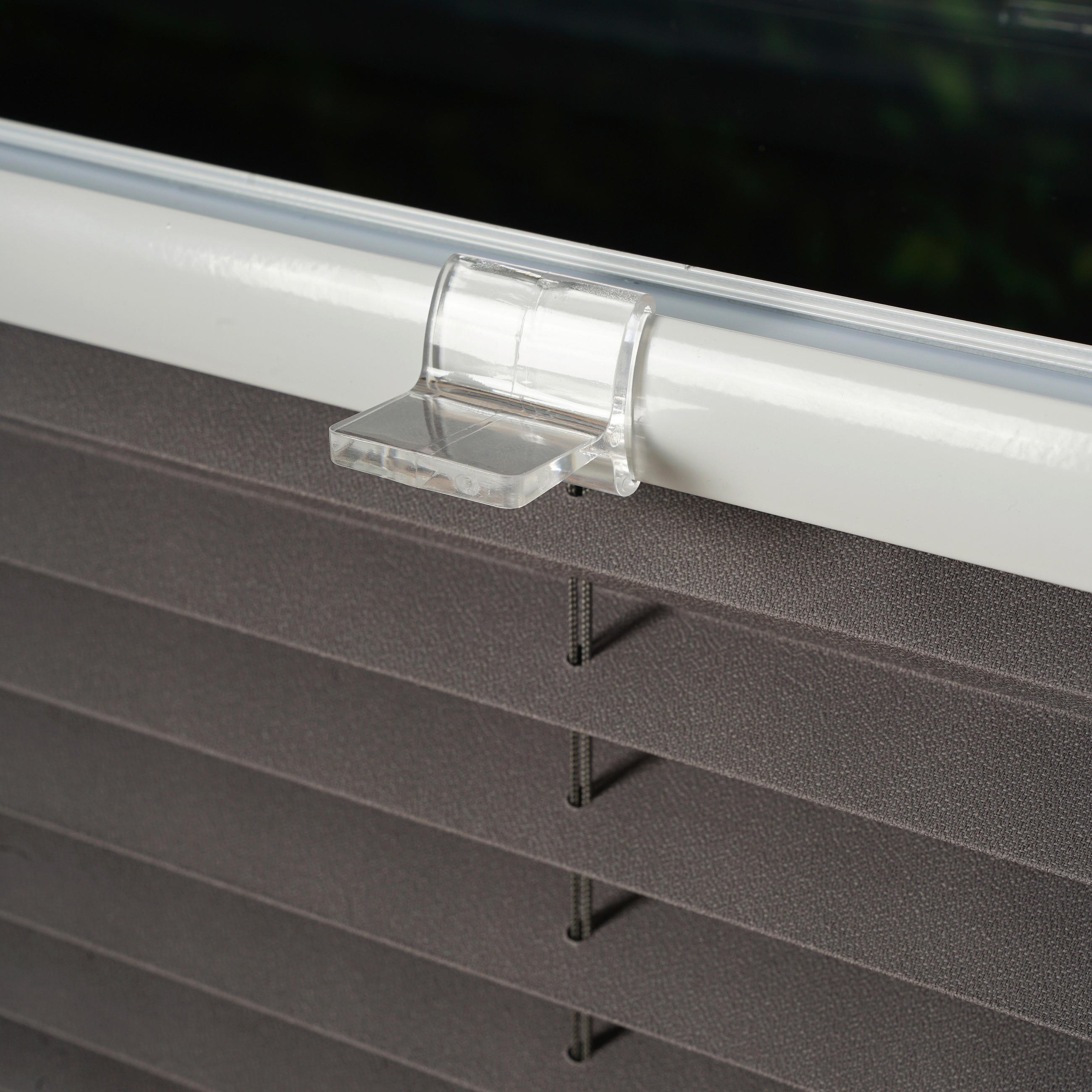 PLISSEE    70/210 cm   - Hellgrau, Basics, Textil (70/210cm) - Homeware