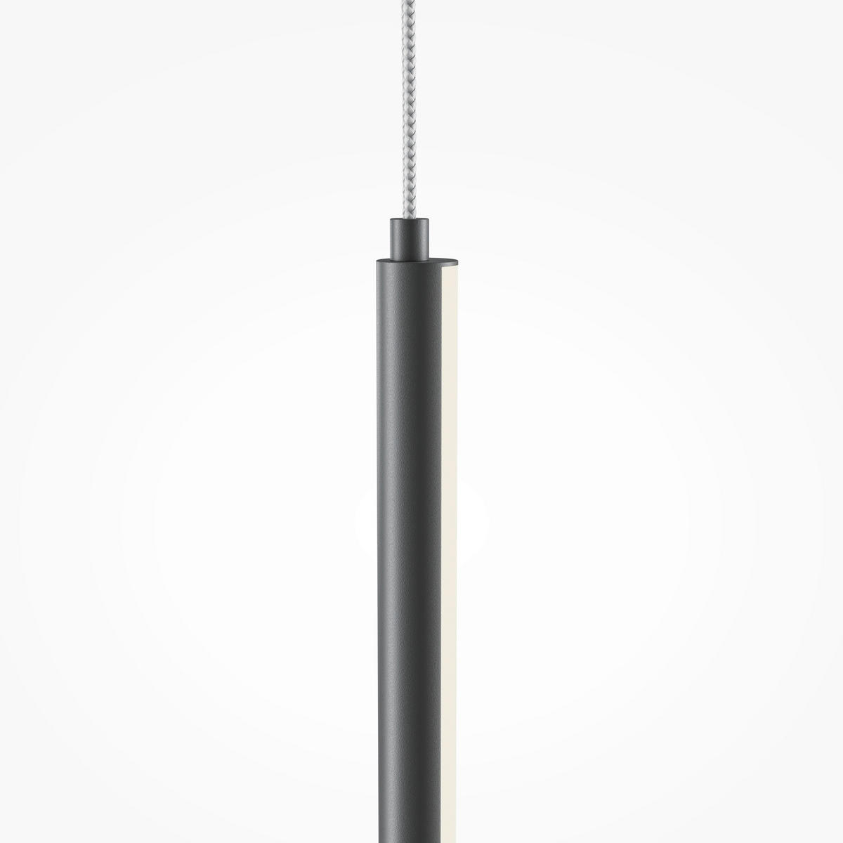 PENDELLEUCHTE Halo 1.7/415 cm  - Schwarz, Design, Metall (1.7/415cm) - MAYTONI