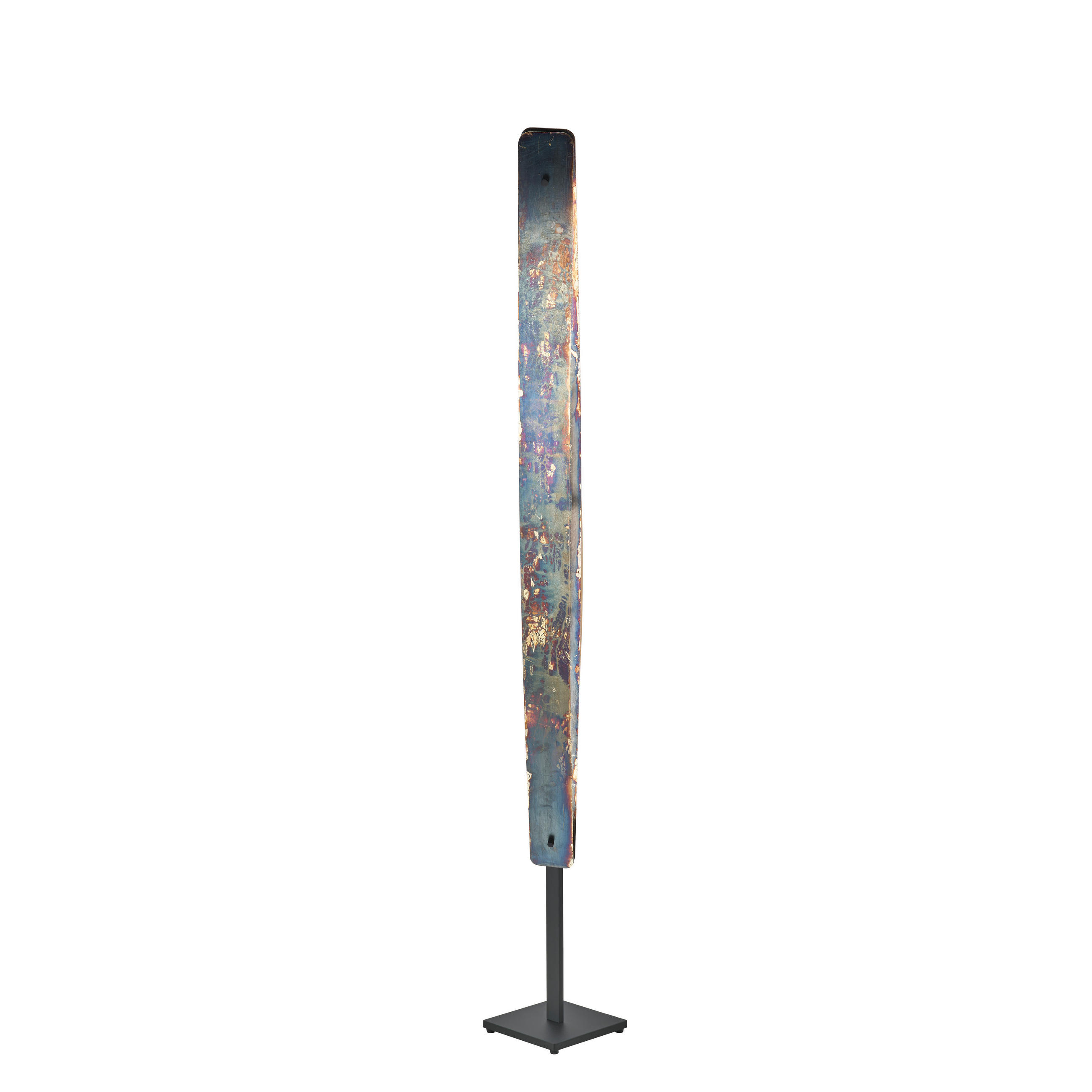 LED-STEHLEUCHTE Ophelia  158/20/20 cm  - Multicolor/Schwarz, Basics, Metall (158/20/20cm) - Ambiente