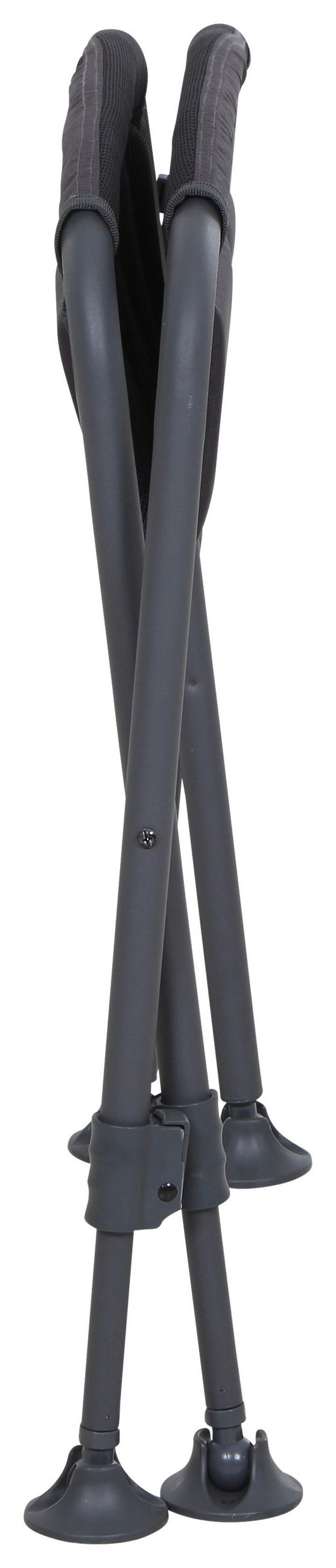 CAMPINGHOCKER in  - Anthrazit, KONVENTIONELL, Textil/Metall (66/47/52cm) - Siena Garden