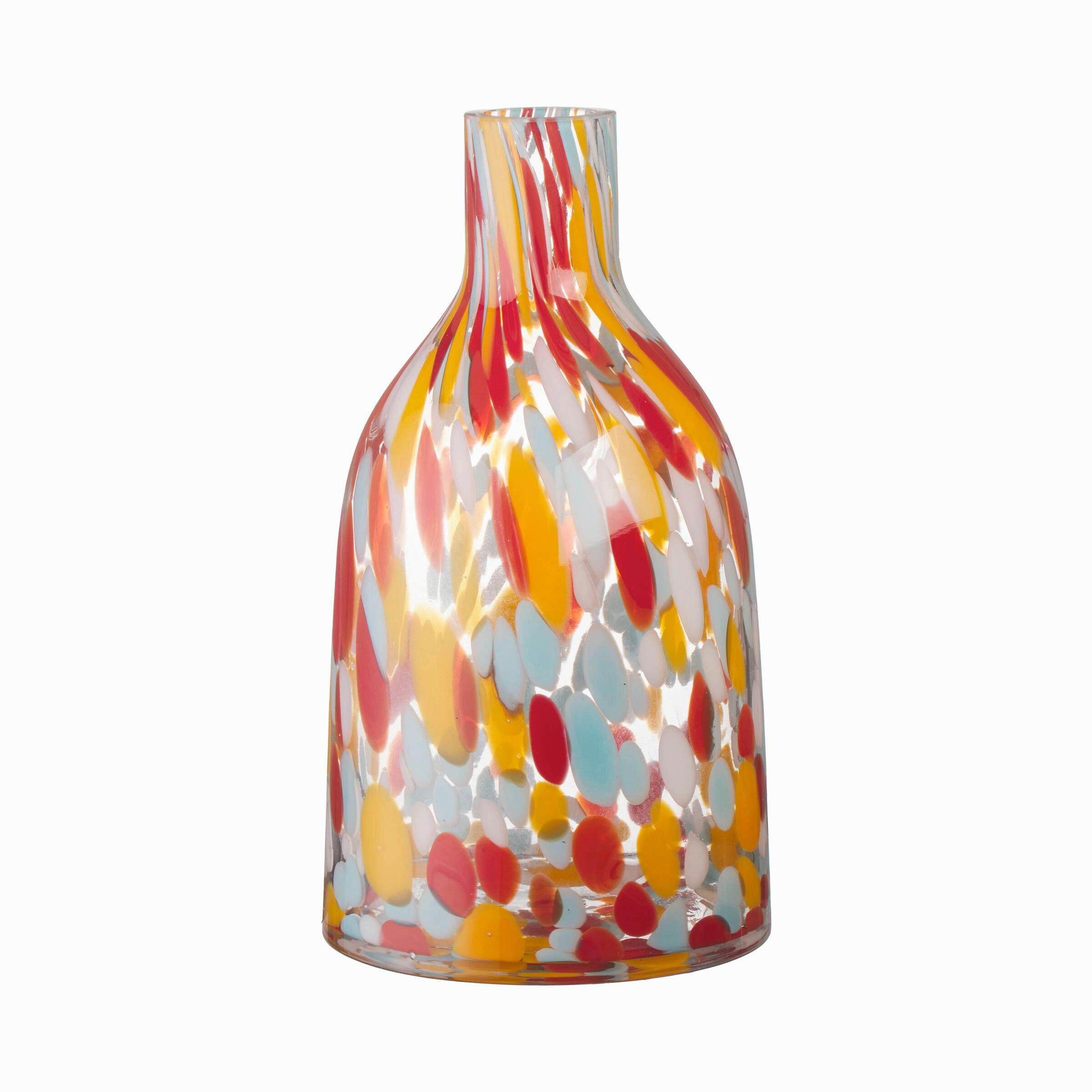 XXXLutz Vase Mehrfarbig 25 cm