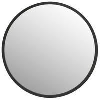 OGLINDĂ DE PERETE 70/70/1,5 cm    - negru, Design, sticlă/metal (70/70/1,5cm) - MID.YOU