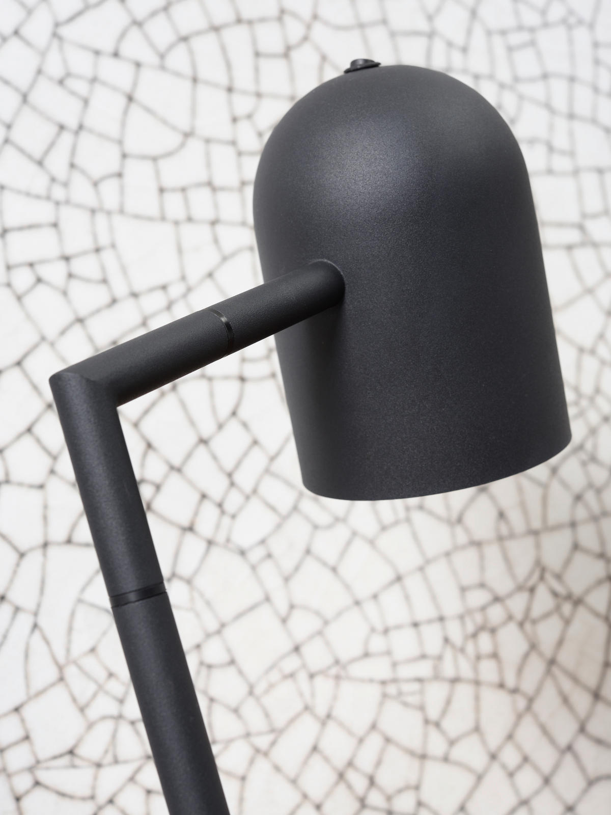 STEHLEUCHTE 17/141 cm    - Schwarz, Design, Metall (17/141cm) - It's about Romi