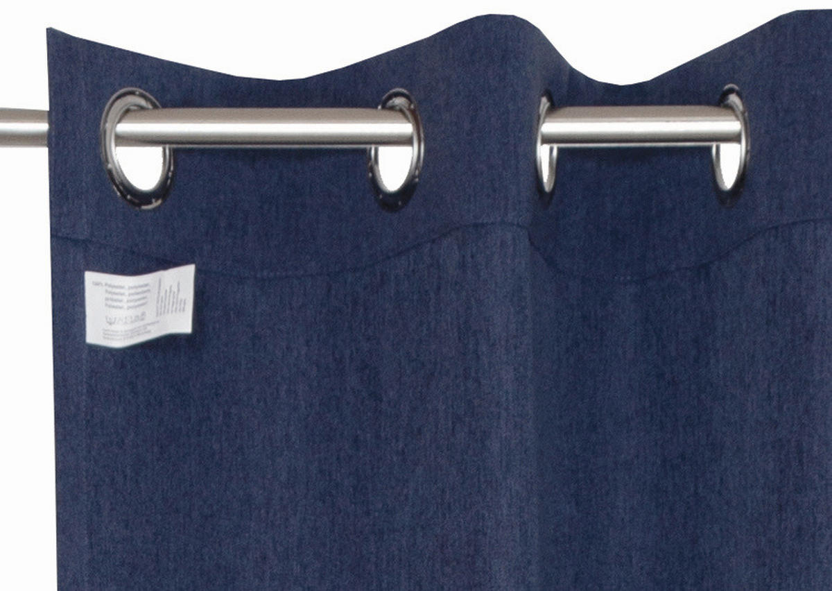 ÖSENSCHAL 140/250 cm   - Dunkelblau, Basics, Textil (140/250cm) - Esprit