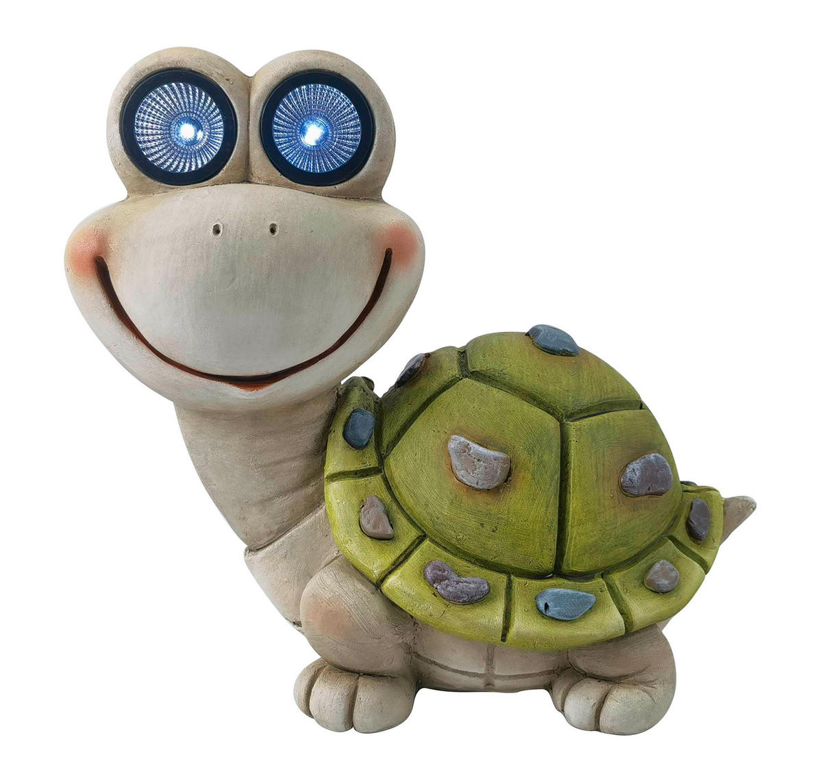 LAMPĂ SOLARĂ  - verde, Lifestyle, piatră (37,4/24,1/33,4cm)