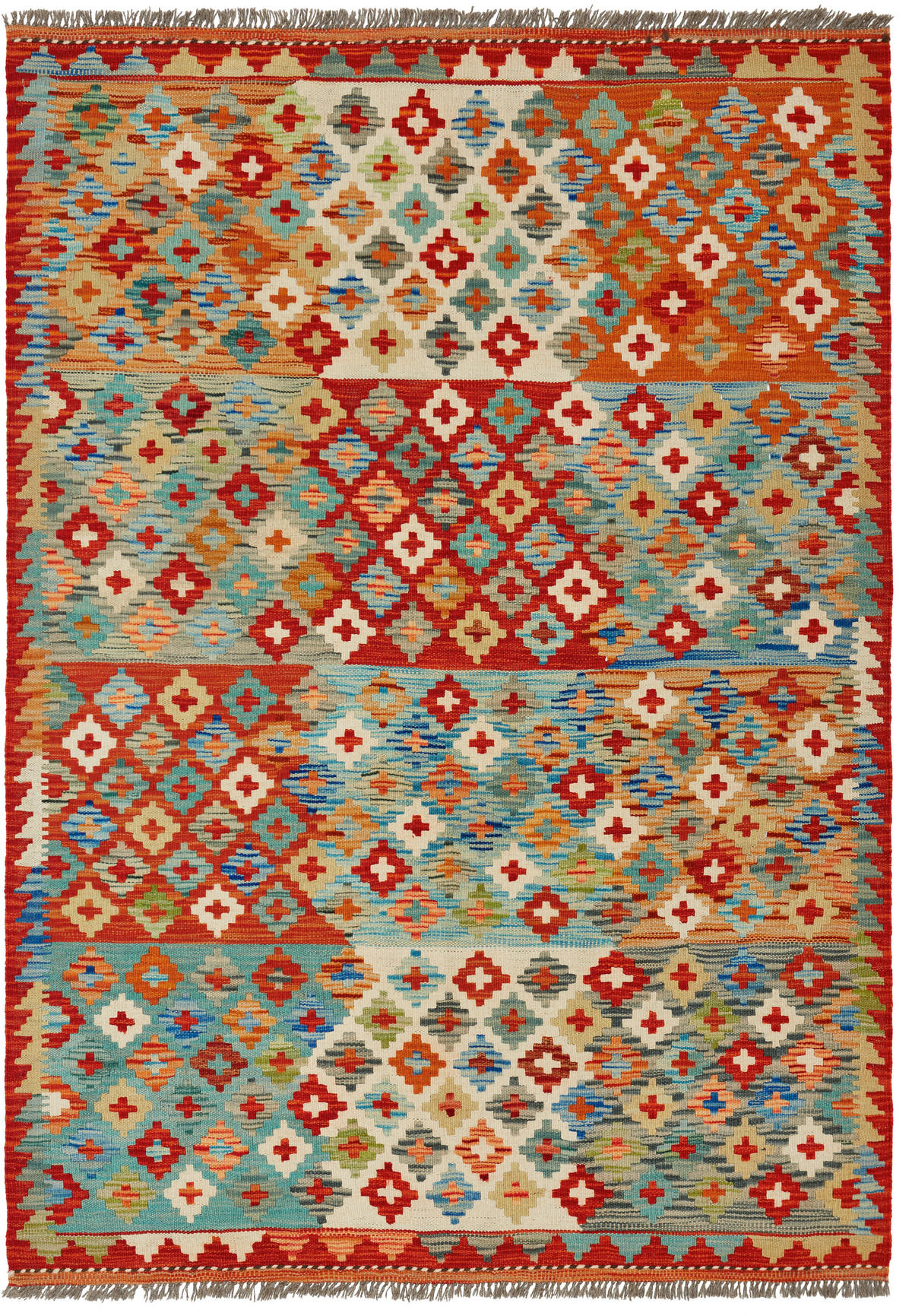 ORIJENTALNI TEPIH  višebojna     - višebojna, Konvencionalno, tekstil (65/95cm) - Cazaris