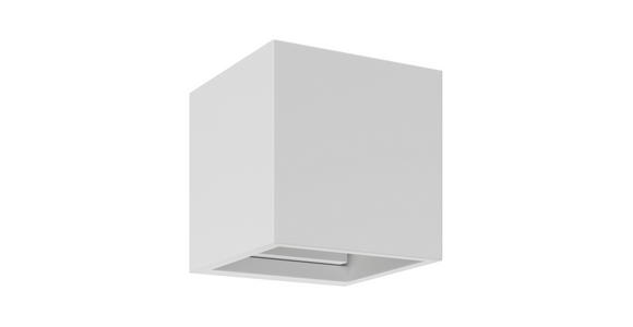 WANDLEUCHTE Alessia 11,5/11,5/11,5 cm  - Weiß, Basics, Stein (11,5/11,5/11,5cm) - Novel