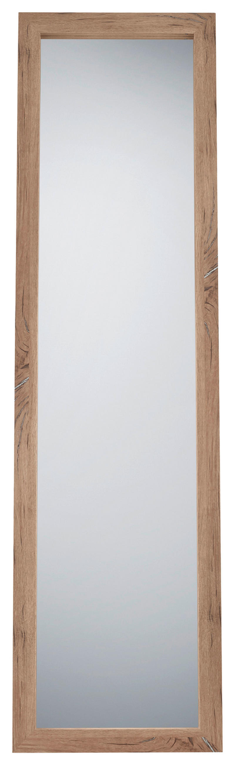 STANDSPIEGEL 50/170/6 cm  - Eichefarben, KONVENTIONELL, Glas/Holzwerkstoff (50/170/6cm)