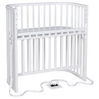 BEISTELLBETT Boxspring Comfort Plus  - Weiß, Basics, Holz (56,5/96,5/96cm) - Babybay