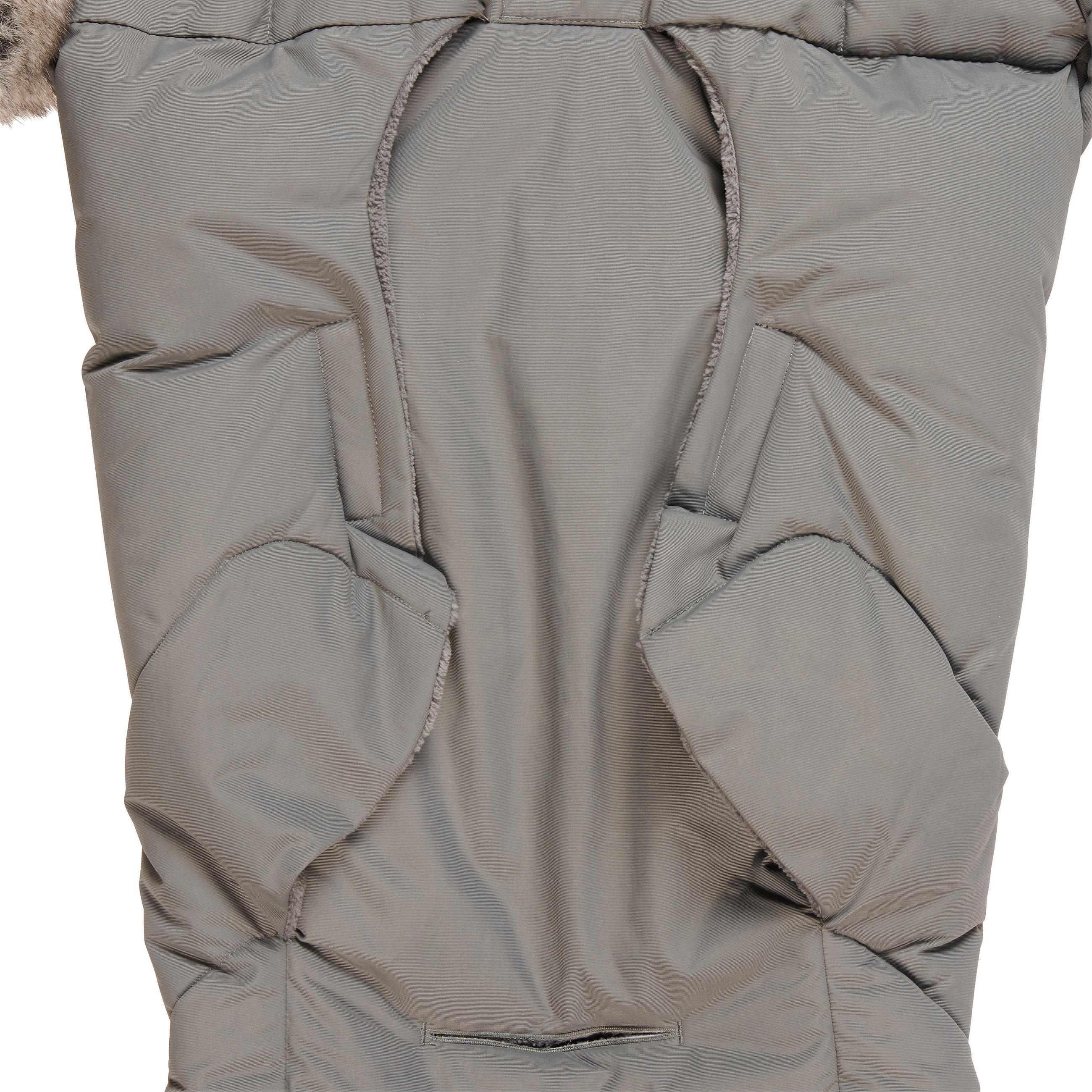 Thumbnail - Jimmylee BABYSCHALEN-FUßSACK Trendy S, Grau, Kunststoff, Füllung: Fleece, 35x80 cm, wasserabweisend, Winterfußsack, Gurt...