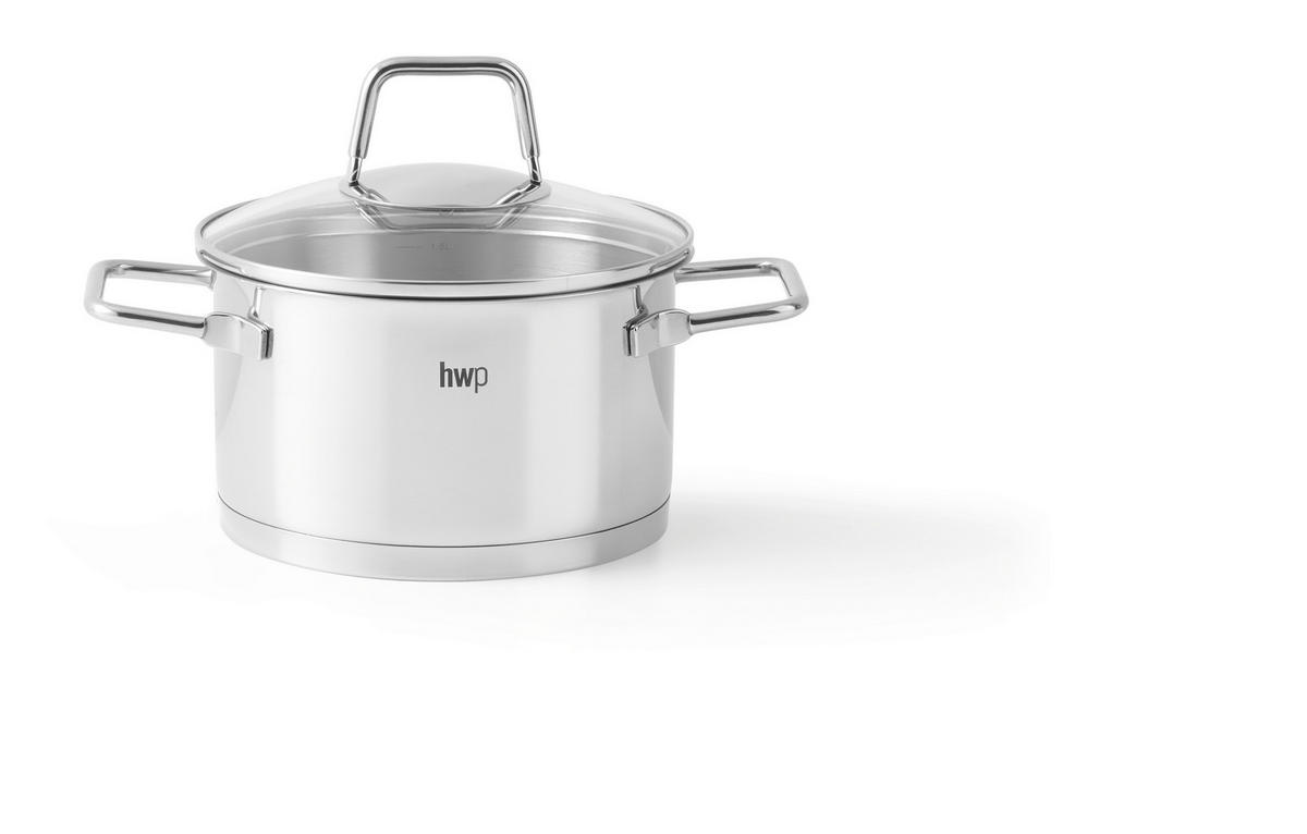 LONAC ZA MESO  1,5 l  Perfect Cooking  - boje oplemenjenog čelika/prozirno, Basics, staklo/metal (16/9,5cm) - Homeware Profession.