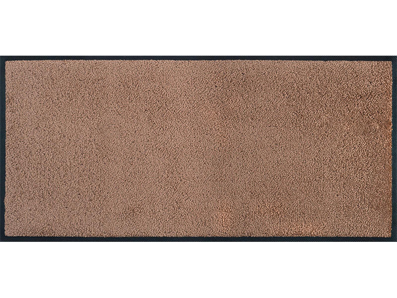 FUßMATTE  35/75 cm  Beige  - Beige, KONVENTIONELL, Kunststoff (35/75cm) - wash+dry
