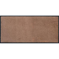 FUßMATTE 35/75 cm Taupe  - Beige, KONVENTIONELL, Kunststoff (35/75cm) - wash+dry
