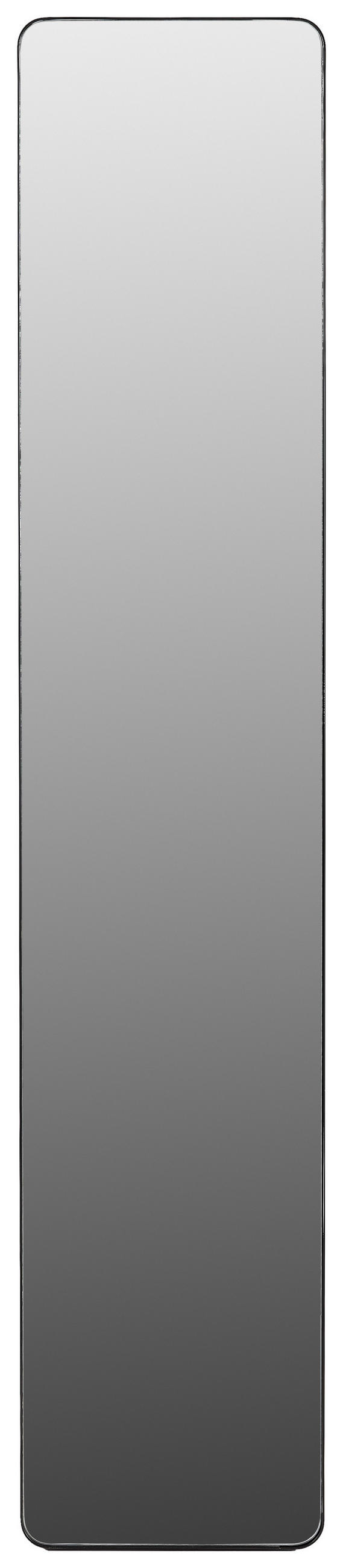 WANDSPIEGEL 30/150/3 cm    in rechteckig  - Schwarz, Trend, Glas/Metall (30/150/3cm) - Xora