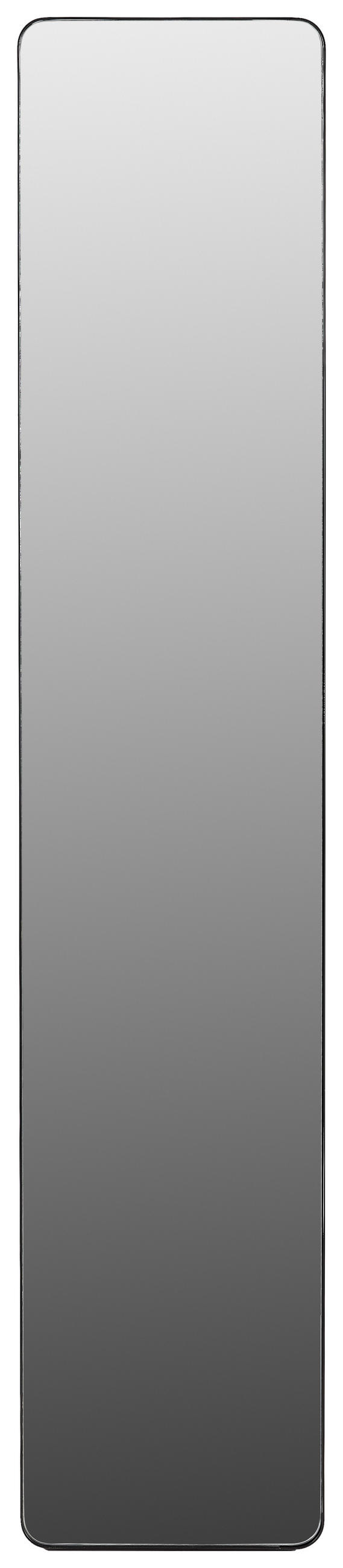 WANDSPIEGEL 30/150/3 cm    in rechteckig  - Schwarz, Trend, Glas/Metall (30/150/3cm) - Xora