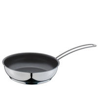 BRATPFANNE CAPRI PTFE-Antihaftbeschichtung  - Edelstahlfarben, Basics, Metall (18/4,8cm) - KÜCHENPROFI