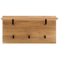 GARDEROBENPANEEL  in 80/41/30 cm  - Eichefarben, MODERN, Holz (80/41/30cm)