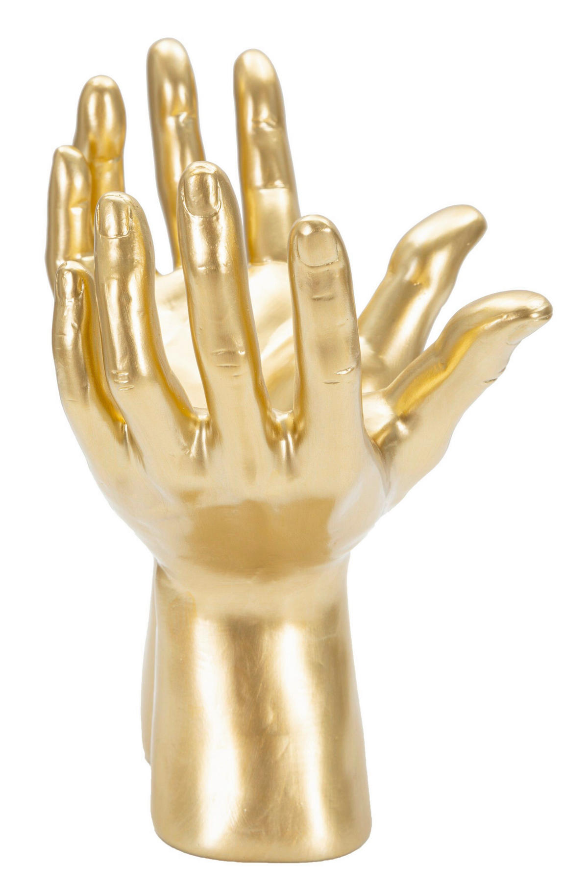 SKULPTUR - Goldfarben, Basics, Kunststoff (25/24/15cm)