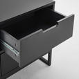NACHTSCHRANK 47,6/53,1/40 cm  - Anthrazit/Schwarz, Design, Holzwerkstoff/Metall (47,6/53,1/40cm) - Novel
