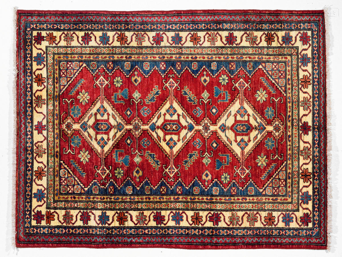 ORIENTTEPPICH 60/90 cm Kazak Exklusiv  - Multicolor, Lifestyle (60/90cm) - Cazaris