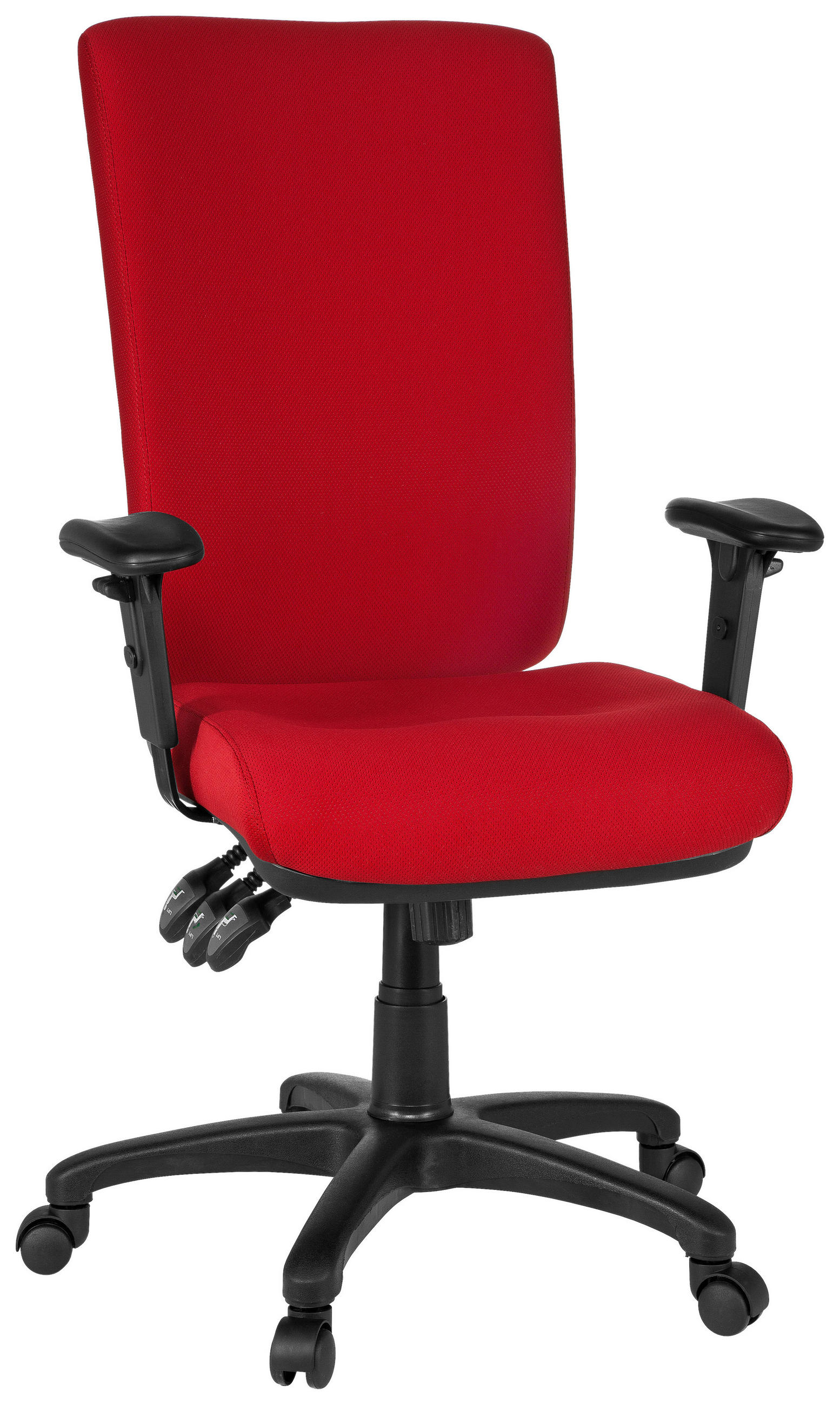 DREHSTUHL Flachgewebe Rot  - Rot, Basics, Kunststoff/Textil (56/130/45cm) - MID.YOU
