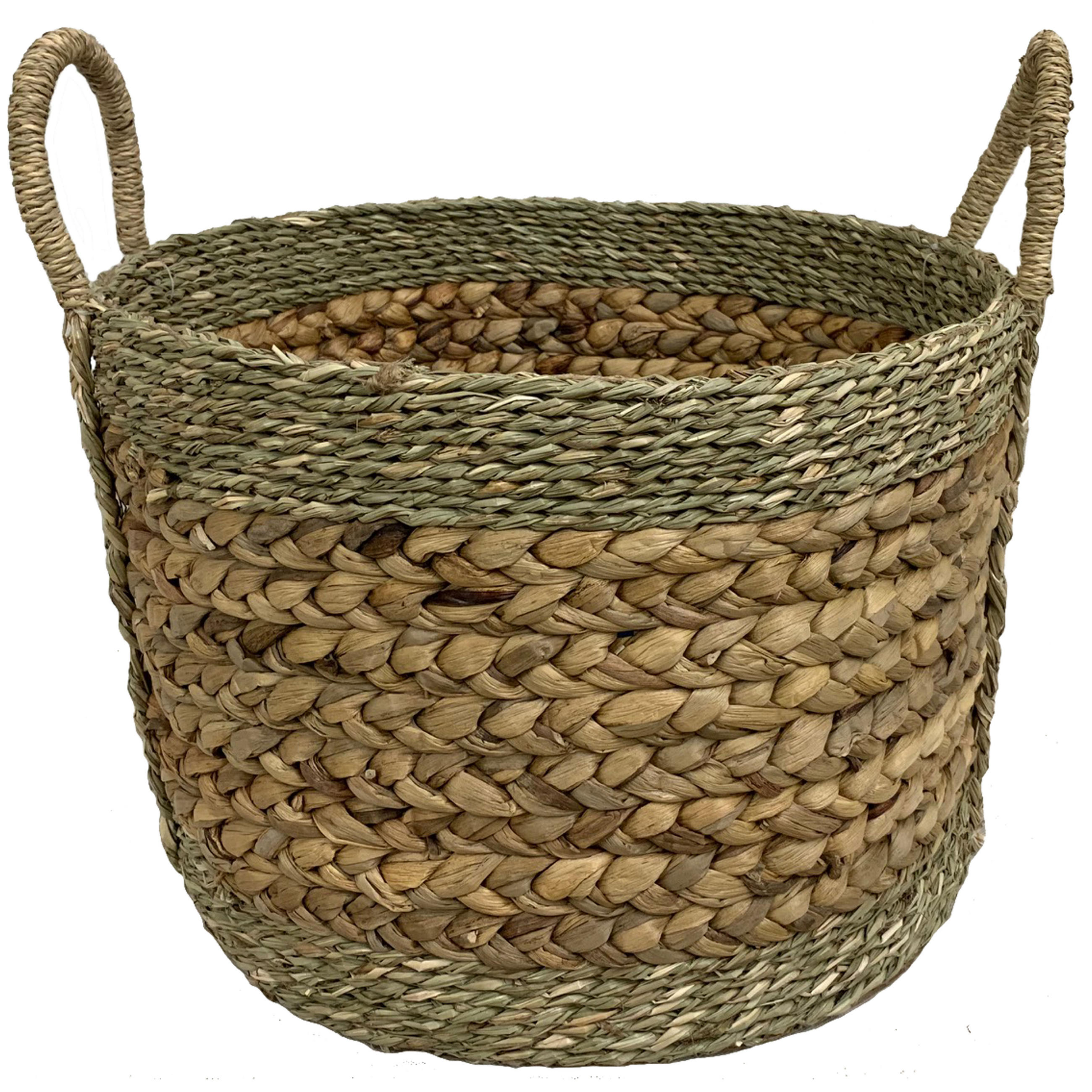 KAMINKORB  40/30 cm  Naturmaterialien  - Naturfarben, Basics, Naturmaterialien (40/30cm) - Landscape