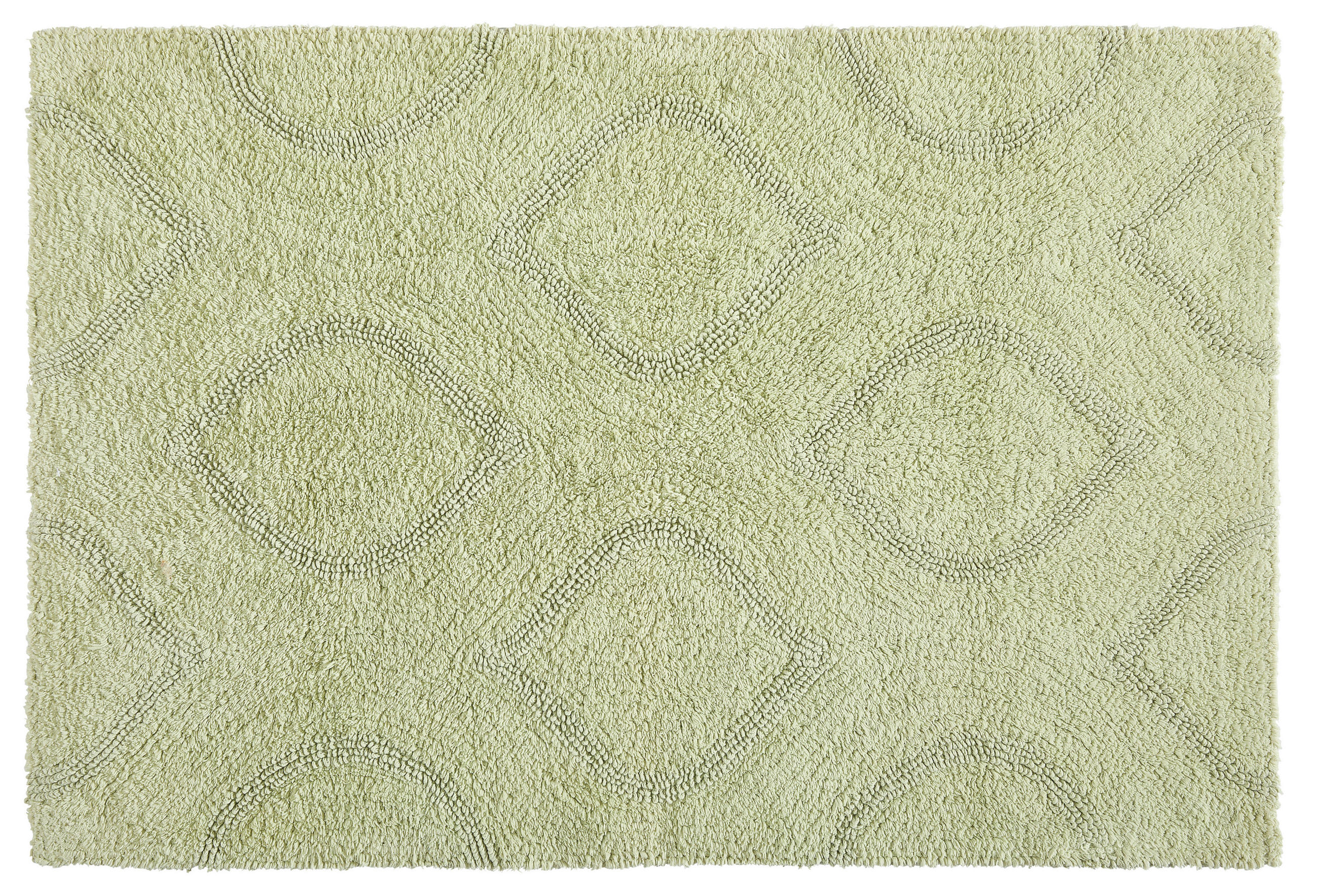 BADEMATTE Grün 60/90 cm  - Grün, Textil (60/90cm) - Esposa