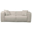 SCHLAFSOFA  in Chenille Beige, Hellbraun  - Hellbraun/Beige, Design, Kunststoff/Textil (227/74/105cm) - Novel