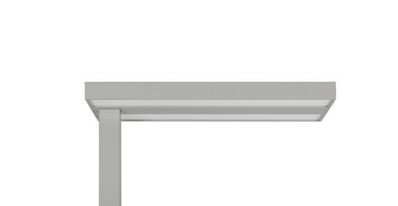 LED-STEHLEUCHTE 61/28/195 cm - Klar/Chromfarben, KONVENTIONELL, Kunststoff/Metall (61/28/195cm) - Novel