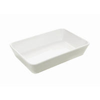 AUFLAUFFORM 29/20/6 cm   - Weiß, Basics, Keramik (29/20/6cm) - Homeware Profession.